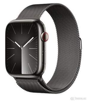 Apple watch series 9 45mm (gps+cellular) nerezova ocel