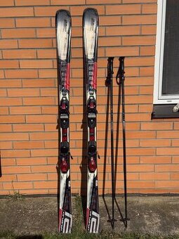 Lyže Elan Waveflex 168 cm + hůlky 130 cm