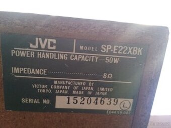 REPRODUKTOR JVC- SP -E22XBK - 1