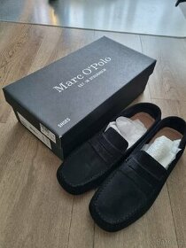Dámské mokasíny Marc O'Polo, vel. 39, modré/navy