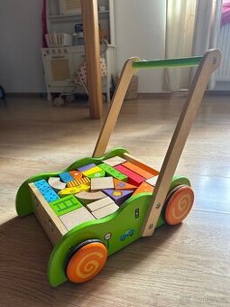 Vozík (chodítko) s kostkama