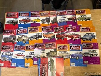 Sbírka 72 modelů aut – východní blok, 1:43