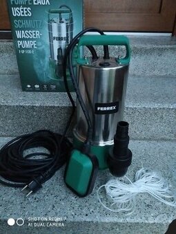 Prodám NEPOUŽITÉ VÝKONNÉ ponorné kalové čerpadlo FERREX F-SP