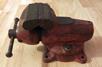 Zámečnický svěrák YORK 80 s otočným podstavcem