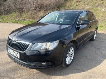 Škoda Superb II 1.6 TDI facelift - STK 2028 - kůže - manuál