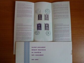 Pamětní list 1000 let od smrti svatého Vojtěcha