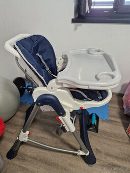 Dětská jídelní stolička Caretero bistro navy350