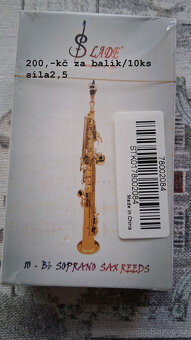 Plátky na klárinet a saxofon