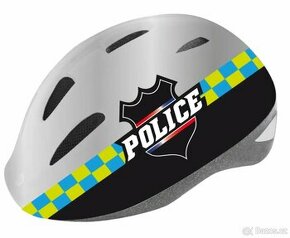 Force Fun Police 2019 dětská přilba černo/bílá