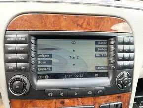 Rádio Command Mercedes W220 S430 S500 S600 S55 W215 CL500 CL