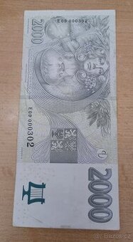 Bankovka dva tisíce série E