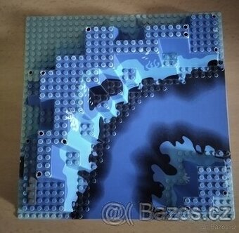 6195- lego- moře-3D-deska-Aquazone- Neptun Discovery Lab