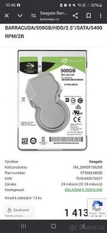Seagate BarraCuda 500GB