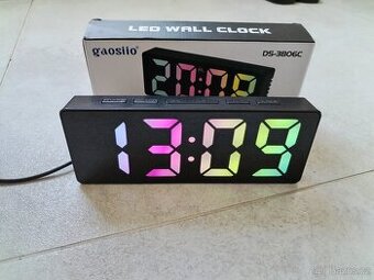 LED DIGITÁLNÍ HODINY S ALARMEM