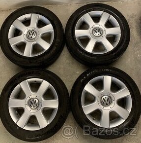Alu Vw, 5x112, R16, ET50, letní pneu