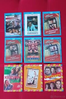 9 DVD PAOLO VILLAGIO. Návrat pana účetního a jiné