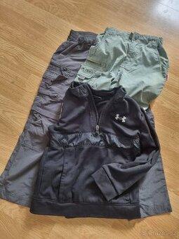 TROLLKIDS outdoorove kalhoty 116 122 UNDERARMOUR mikina 6-7