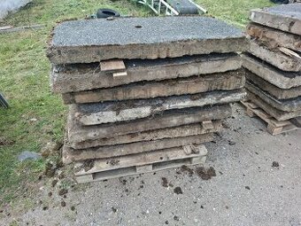 Panely betonové použité