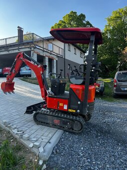 Půjčení/Pronájem pásového minibagru 1.2T Yanmar - 1