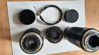 Objektivy k zrcadlovce Mamiya ZE Quartz - sleva