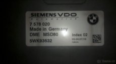 Řídící jednotka MSD80 pro 6válcové benzín motory BMW