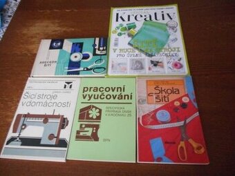 Knihy a časopisy o šití