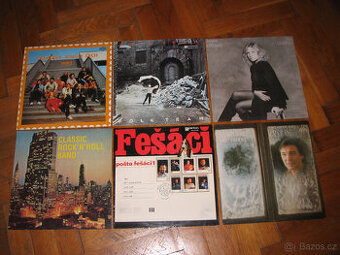 LP vinyly - 28 ks = 500 Kč za KOMPLET. Doručení ZDARMA.