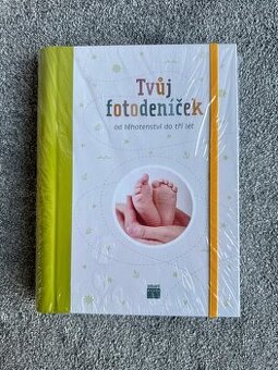 Kniha Tvůj fotodeníček – od těhotenství do tří let