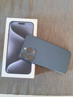 iphone 15 Pro Max 512 GB Modrý titan.