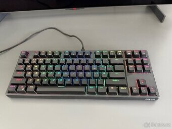 CZC.Gaming Dwarf, herní klávesnice, Kailh Red, CZ