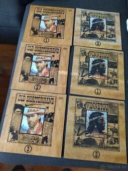 6x LP Vinnetou + Old Shatterhand