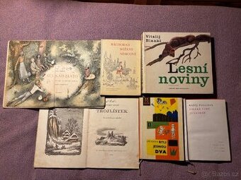 staré dětské knihy-báchorky b.němcové,lesní noviny, ...
