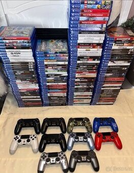 Hry na ps4 , ovladače