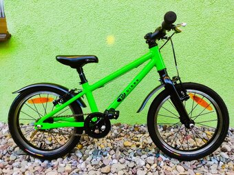 Značkové dětské kolo KUBIKES 16"(L) (limetka)