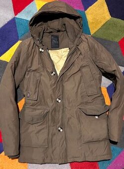 AIR FORCE KHAKI PÁNSKÁ ZIMNÍ STYLOVÁ PÁRKA-BUNDA M