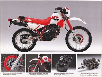 Yamaha XT350 / TT350 náhradní díly