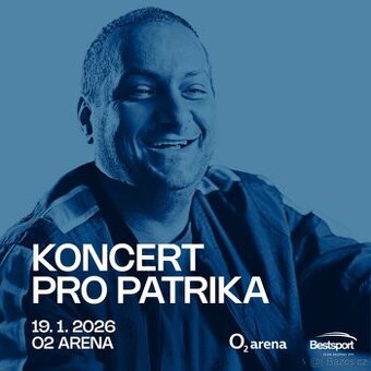 Koncert pro Patrika - 2ks, původní cena, stání
