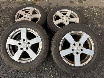 Prodám zimní sadu Dezent 205/60 R16 5x115 6,5Jx16 ET40 Opel