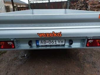 Privesny vozik nový nebrzdeny