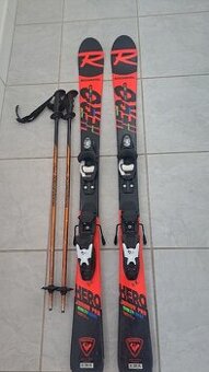 Dětské lyže Rossignol 120 + hůlky