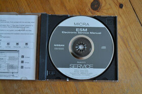 originální servisní manuály NISSAN - různé modely
