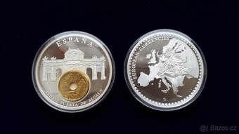 Replika mince - Španělsko