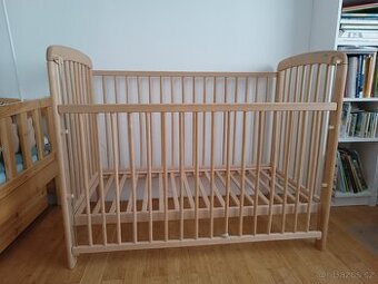 dětská postýlka masiv Scarlet + DRUHÁ postýlka ZDARMA