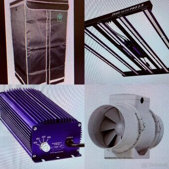 Growboxy , svítidla , potřeby pro pěstování