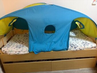 Dětská postel s úložným prostorem