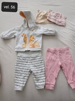 Kojenecké oblečení od v. 56 do 62/68