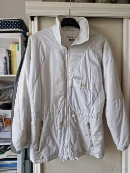 Bílá dámská bunda vel 40