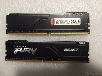 64GB DDR4 Kingston FURY Beast,3600Mhz,Cl18