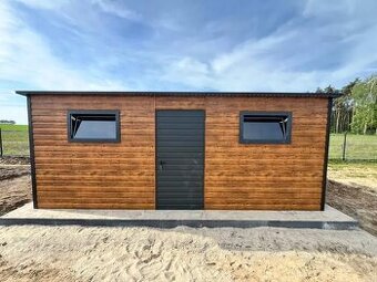 Plechový zahradní domek 6x3 m