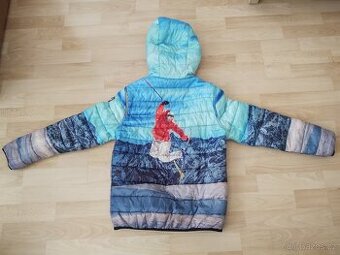 chlapecká podzimní/jarní bunda-oboustranná v.152